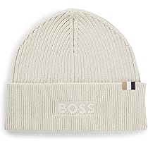 BOSS ボス　ニット帽　マフラー　2点セット　ブラック BOSS ボス ニット帽 マフラー 2点セット ブラック Amazon